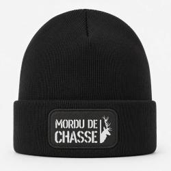 Bonnet Chasse - Mordu de chasse - Noir
