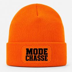 Bonnet Chasse - Mode chasse - Typographie orange - Orange
