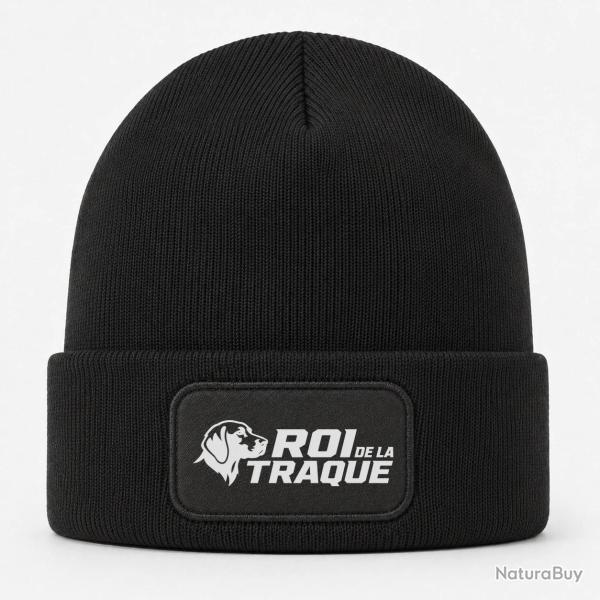 Bonnet Chasse - Roi de la traque - Chien courant - Noir