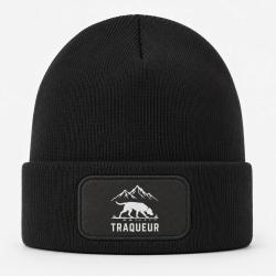 Bonnet Chasse - Traqueur - Chien des montagnes - Noir