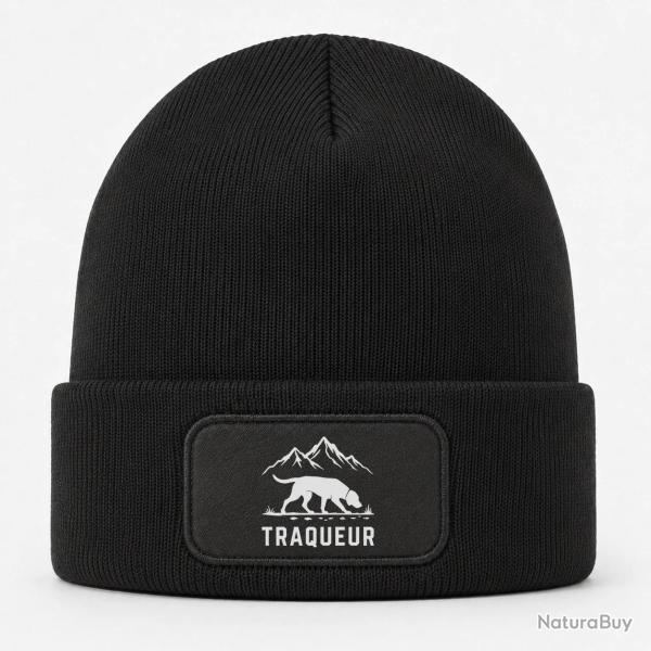 Bonnet Chasse - Traqueur - Chien des montagnes - Noir