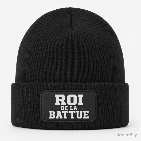 Bonnet Chasse - Roi de la battue - Orange - Noir