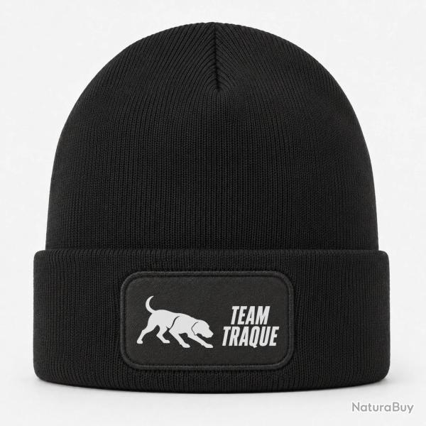 Bonnet Chasse - Team traque - Sanglier en action - Noir