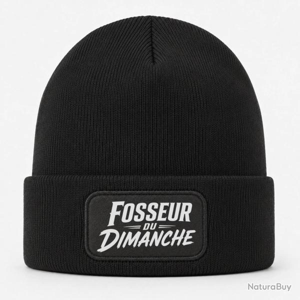 Bonnet Ball Trap - Fosseur du dimanche - Tireur loisir - Noir