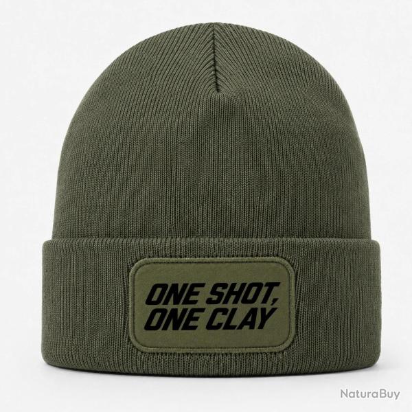 Bonnet Ball Trap - One Shot One Clay - Pr�cision - Kaki / Noir