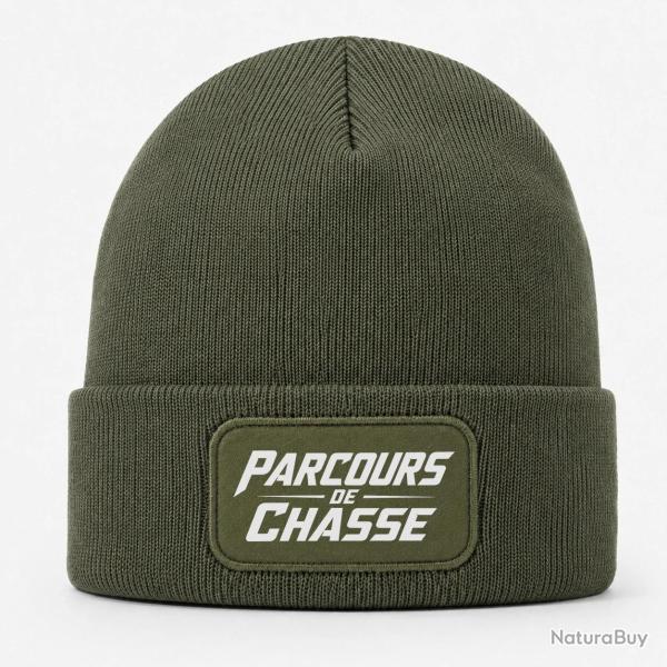 Bonnet Ball Trap - Parcours de chasse - Tireur Sporting - Kaki / Blanc