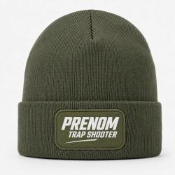 Bonnet Ball Trap - Pr&eacute;nom personnalis&eacute; - Trap Shooter - Kaki / Blanc