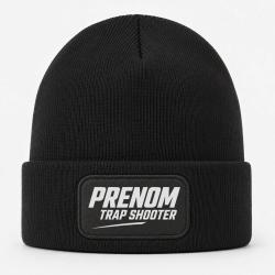 Bonnet Ball Trap - Pr&eacute;nom personnalis&eacute; - Trap Shooter - Noir