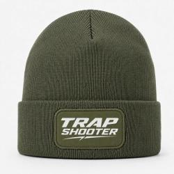 Bonnet Ball Trap - Trap Shooter - Fusil sportif - Kaki / Blanc