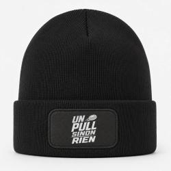 Bonnet Ball Trap - Un Pull sinon rien - Slogan - Noir