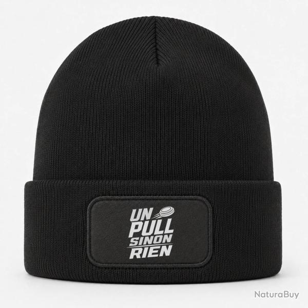 Bonnet Ball Trap - Un Pull sinon rien - Slogan - Noir