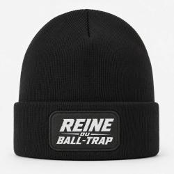 Bonnet Ball Trap - Reine du Ball Trap - Couronne - Noir