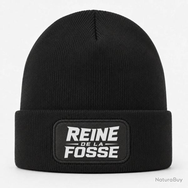 Bonnet Ball Trap - Reine de la fosse - Tireuse sportive - Noir