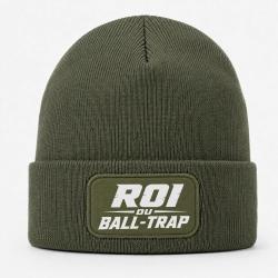 Bonnet Ball Trap - Roi du Ball Trap - Couronne - Kaki / Blanc