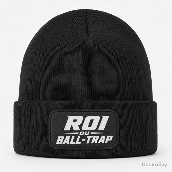 Bonnet Ball Trap - Roi du Ball Trap - Couronne - Noir