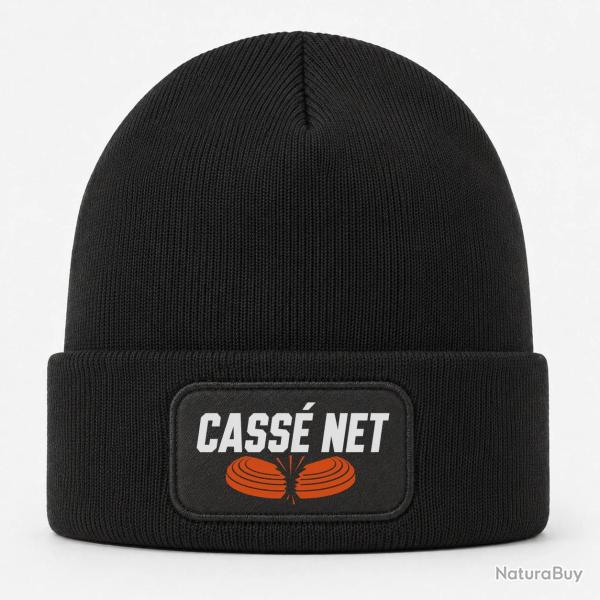 Bonnet Ball Trap - Cass� net - Double plateau - Noir / Orange