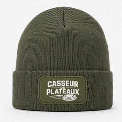 Bonnet Ball Trap - Casseur de plateaux - Trajectoire - Kaki / Blanc
