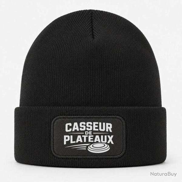 Bonnet Ball Trap - Casseur de plateaux - Trajectoire - Noir