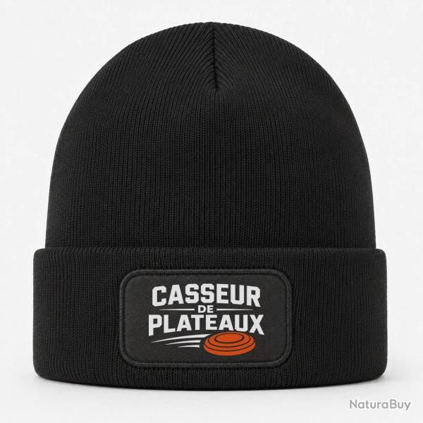Bonnet Ball Trap - Casseur de plateaux - Trajectoire - Noir / Orange