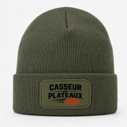Bonnet Ball Trap - Casseur de plateaux - Trajectoire - Kaki / Noir et orange