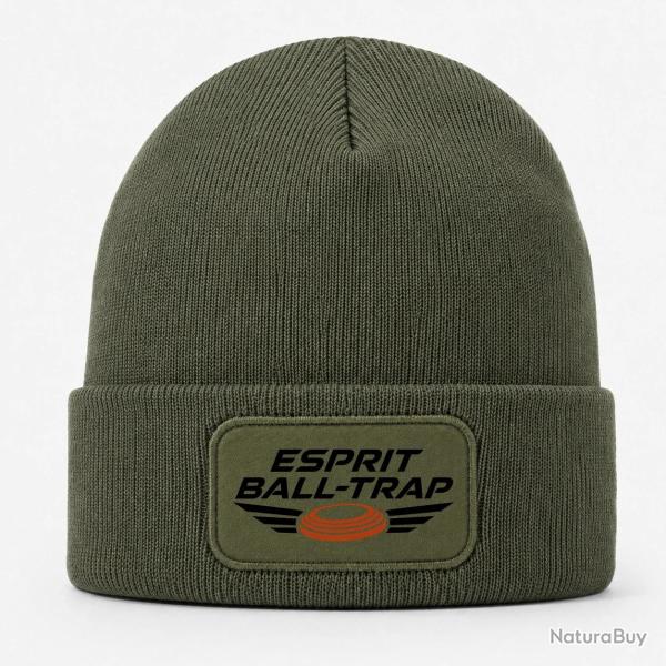 Bonnet Ball Trap - Esprit comp�tition - Ailes de vitesse - Kaki / Noir et orange