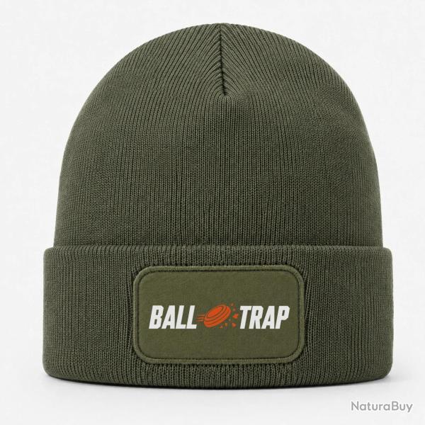 Bonnet Ball Trap - Impact central - Kaki / Blanc et orange