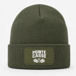 Bonnet Ball Trap - Point&eacute; cass&eacute; - Double impact - Kaki / Blanc