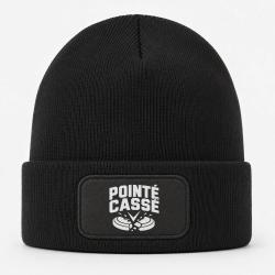 Bonnet Ball Trap - Point&eacute; cass&eacute; - Double impact - Noir