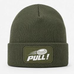 Bonnet Ball Trap - Pull ! - Plateau filant - Kaki / Blanc
