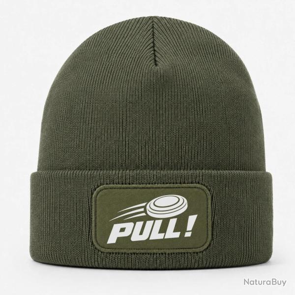 Bonnet Ball Trap - Pull ! - Plateau filant - Kaki / Blanc