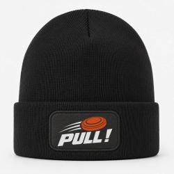 Bonnet Ball Trap - Pull ! - Plateau filant - Noir / Orange