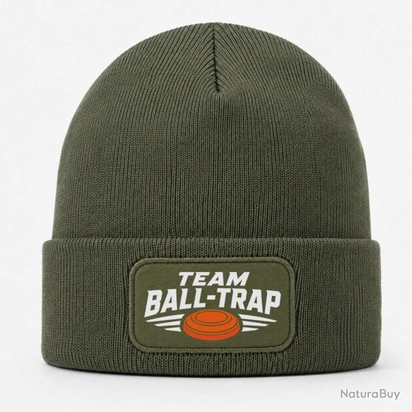 Bonnet Ball Trap - Team comp�tition - Blason plateau - Kaki / Blanc et orange