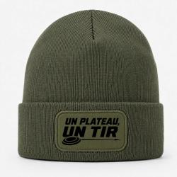 Bonnet Ball Trap - Un plateau, un tir - Trajectoire parfaite - Kaki / Noir