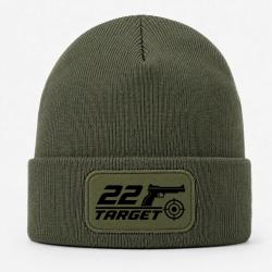 Bonnet Tir Sportif - .22 Target - Kaki / Noir
