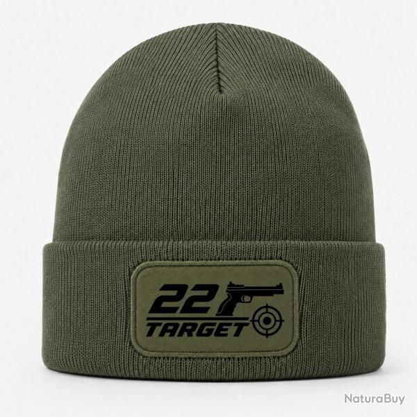 Bonnet Tir Sportif - .22 Target - Kaki / Noir