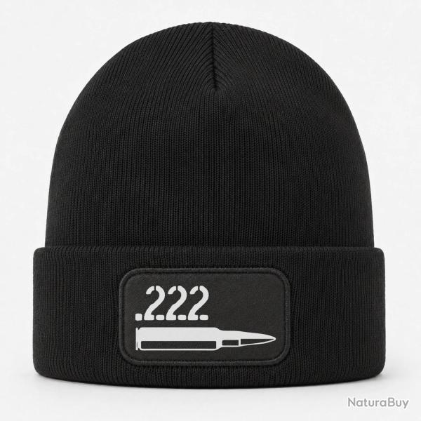 Bonnet Arme - Cartouche 222 rem - Noir