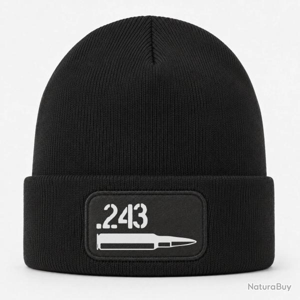 Bonnet Arme - Cartouche 243 win - Noir