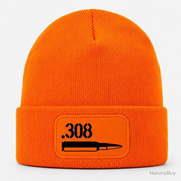 Bonnet Arme - Cartouche 308 Winchester - Orange