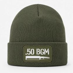 Bonnet Arme - Cartouche 50 BMG - Kaki / Blanc
