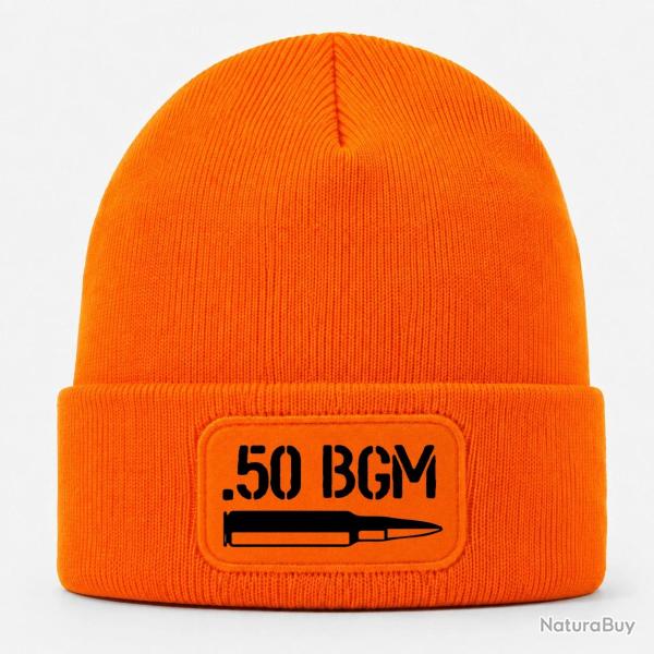 Bonnet Arme - Cartouche 50 BMG - Orange