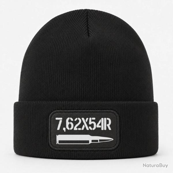 Bonnet Arme - Cartouche 7,62x54r - Noir