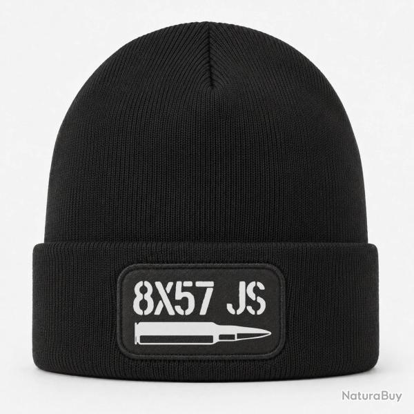 Bonnet Arme - Cartouche 8x57JS - Noir
