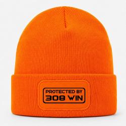 Bonnet Arme - Protected By 308 Winchester - Orange