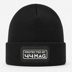 Bonnet Arme - Protected By 44 magnum - Noir