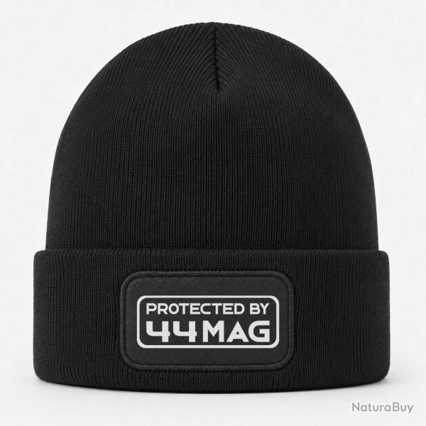 Bonnet Arme - Protected By 44 magnum - Noir