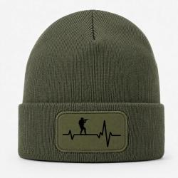 Bonnet Militaire - Battement de Coeur - Kaki / Noir