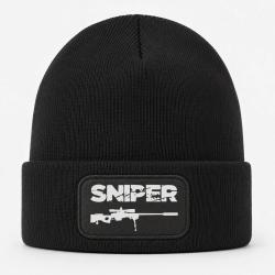 Bonnet Sniper - &Eacute;clat - Noir