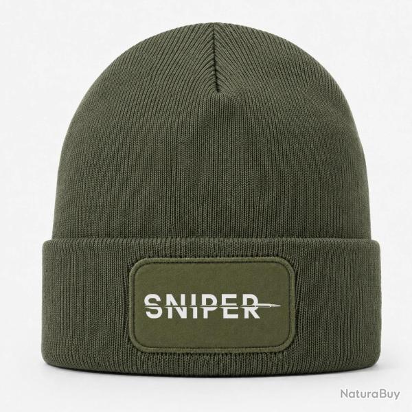 Bonnet Sniper - Kaki / Blanc