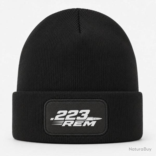 Bonnet Tir Sportif - .223 Rem - Cartouche - Noir