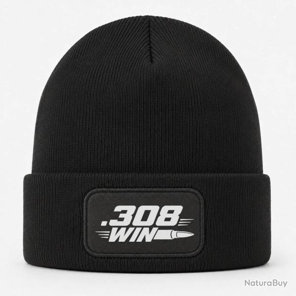 Bonnet Tir Sportif - .308 Win - Cartouche - Noir